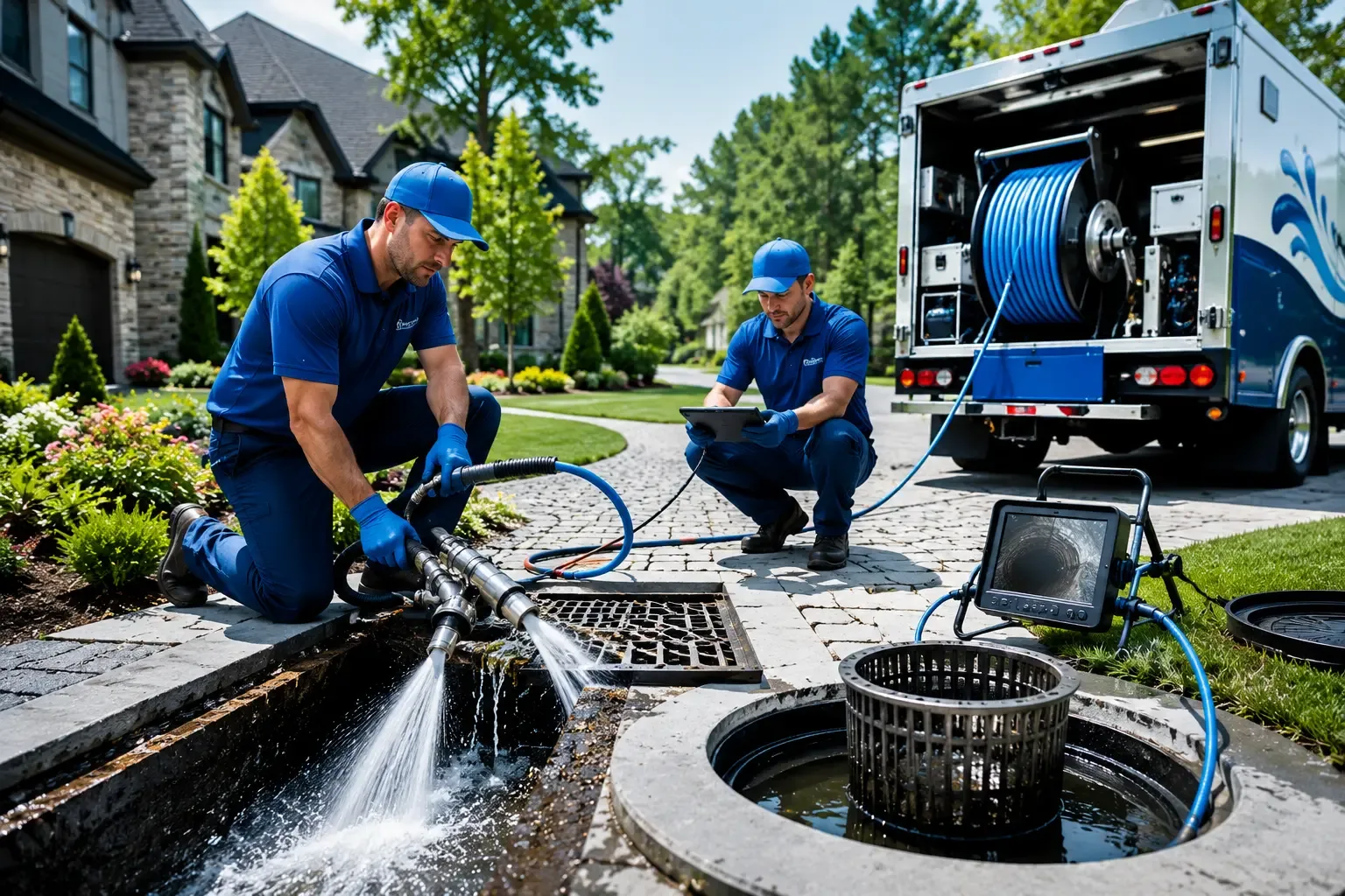 Local outdoor drain cleaning professionals in Cave In Rock, IL